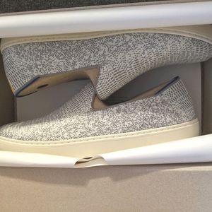 BNIB Rothy's Opal Python sneakers